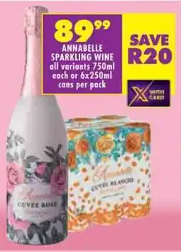 Shoprite Annabelle sparkling wine offer