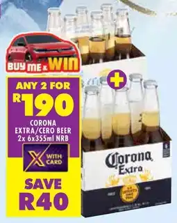 Shoprite Corona extra/ cero beer nrb offer