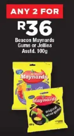 OK Foods Beacon Maynards Gums or Jellies Asstd. offer