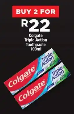 OK Foods Colgate Triple Action Toothpaste offer
