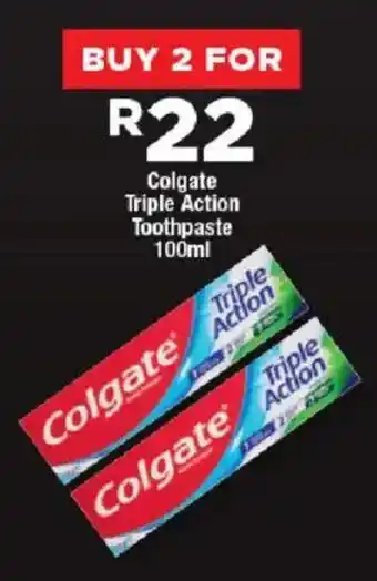 Colgate Triple Action Toothpaste