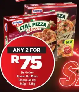 OK Foods Dr. Oetker Frozen Ital Pizza Classic Asstd. offer