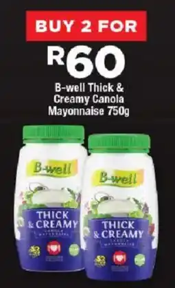 OK Foods B-well Thick & Creamy Canola Mayonnaise offer