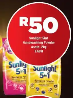 OK Foods Sunlight 5in1 Handwashing Powder Asstd. offer