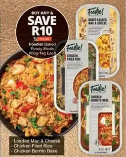 Checkers Hyper Foodie! Baked Ready Meals offer
