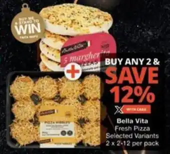 Checkers Hyper Bella Vita Fresh Pizza offer