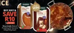 Checkers Hyper Gourmade Baked Pudding All Variants offer