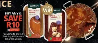 Checkers Hyper Gourmade Baked Pudding All Variants offer