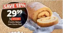 Checkers Hyper Freshly Baked Jam Swiss Roll offer