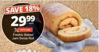 Checkers Hyper Freshly Baked Jam Swiss Roll offer