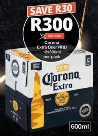 Checkers Hyper Corona Extra Beer NRB offer