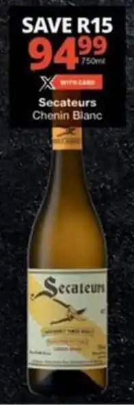 Checkers Hyper Secateurs Chenin Blanc offer