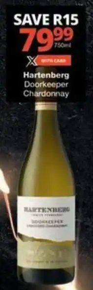 Checkers Hyper Hartenberg Doorkeeper Chardonnay offer