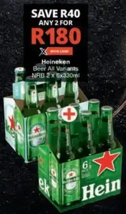 Checkers Hyper Heineken Beer All Variants NRB offer