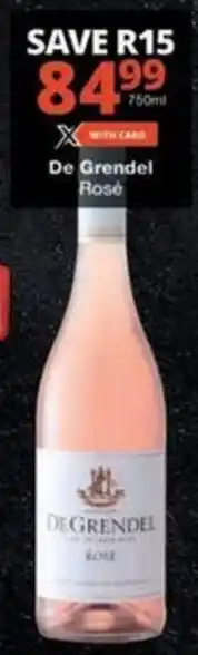 Checkers Hyper De Grendel Rosé offer