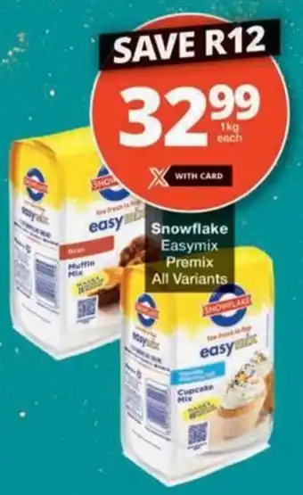 Checkers Hyper Snowflake Easymix Premix All Variants offer