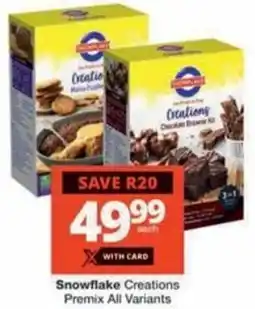 Checkers Hyper Snowflake Creations Premix All Variants offer