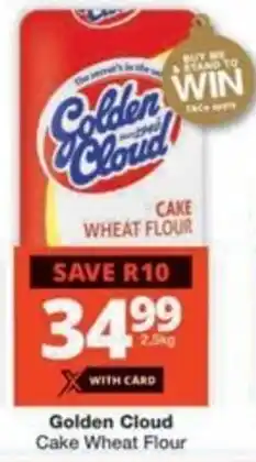 Checkers Hyper Golden Cloud Cake Wheat Flour offer
