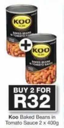 Checkers Hyper Koo Baked Beans in Tomato Sauce offer
