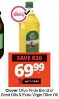 Checkers Hyper Clover Olive Pride Blend of Seed Oils & Extra Virgin Olive Oil offer