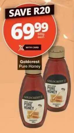 Checkers Hyper Goldcrest Pure Honey offer