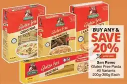 Checkers Hyper San Remo Gluten Free Pasta All Variants offer
