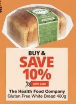 Checkers Hyper The Health Food Company Gluten Free White Bread offer