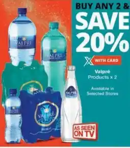 Checkers Hyper Valpre Products offer