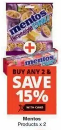 Checkers Hyper Mentos Products offer