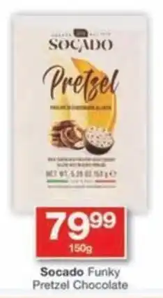Checkers Hyper Socado Funky Pretzel Chocolate offer