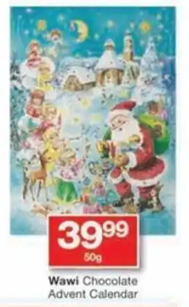 Checkers Hyper Wawi Chocolate Advent Calendar offer