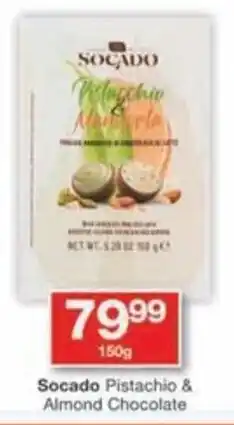 Checkers Hyper Socado Pistachio & Almond Chocolate offer