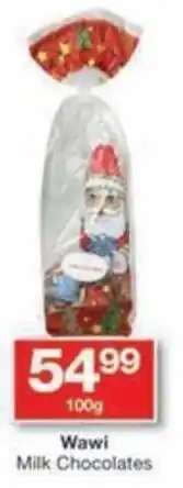 Checkers Hyper Wawi Milk Chocolates offer