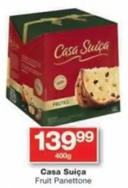 Checkers Hyper Casa Suica Fruit Panettone offer