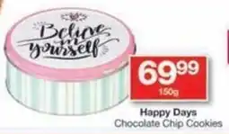 Checkers Hyper Happy Days Chocolate Chip Cookies offer