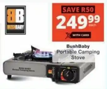 Checkers Hyper BushBaby Portable Camping Stove offer