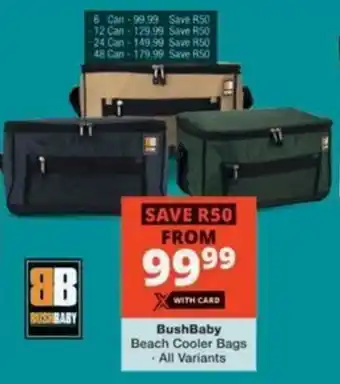 Checkers Hyper BushBaby Beach Cooler Bags offer