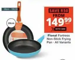 Checkers Hyper Flonal Fortress Non-Stick Frying Pan offer