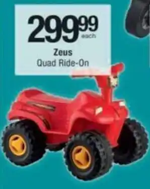 Checkers Hyper Zeus Quad Ride-On offer