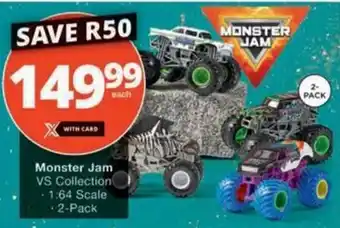 Checkers Hyper Monster Jam VS Collection offer