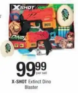 Checkers Hyper X-SHOT Extinct Dino Blaster offer