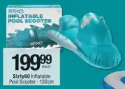 Checkers Hyper Sixty60 Inflatable Pool Scooter offer