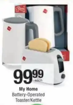 Checkers Hyper My Home Battery-Operated Toaster/ Kettle offer