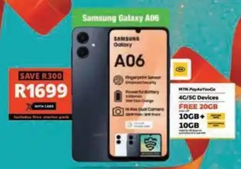Checkers Hyper Samsung Galaxy A06 offer