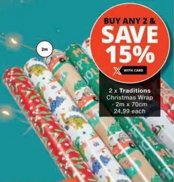 Checkers Hyper Traditions Christmas Wrap offer