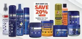 Checkers Hyper Isoplus Hair Care Products offer