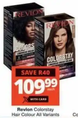Checkers Hyper Revlon Colorstay Hair Colour All Variants offer