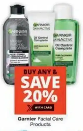 Checkers Hyper Garnier Facial Care Products offer