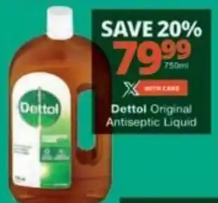 Checkers Hyper Dettol Original Antiseptic Liquid offer