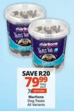 Checkers Hyper Marltons Dog Treats All Variants offer